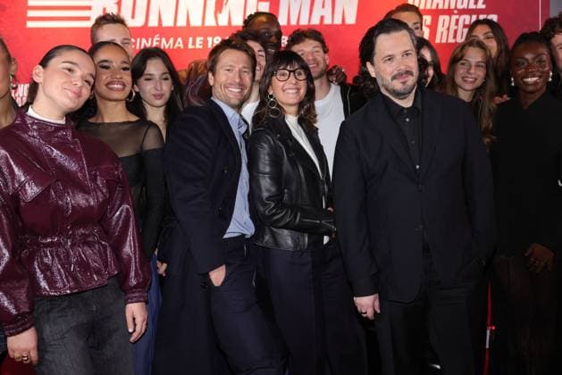 Premiere of the film Running Man Star Academy students and crew 450308 2025 11 03 Paris France Laroche Joubert, Alexia  Copyright: xJasminexAissaouix xStarfacex STAR_450308_039