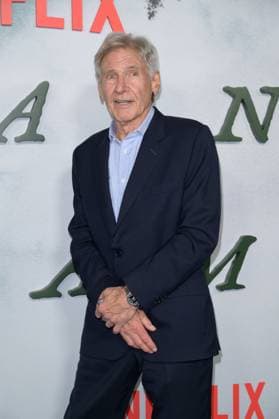 Train Dreams Premiere - Los Angeles, USA LOS ANGELES, USA. November 03, 2025: Harrison Ford at the premiere for Train Dreams at Egyptian Theatre Los Angeles CA USA  Copyright: xPaulxSmith Featureflashx
