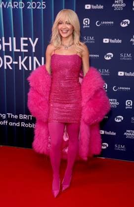 The MITS Awards at Grosvenor House Hotel in London, UK, on 3rd November 2025 Rita Ora at The MITS Awards at Grosvenor House Hotel in London, UK, on 3rd November 2025, Credit:James Shaw Avalon UNITED KINGDOM, LONDON, London  Copyright: xJamesxShawx xAvalonx 1050146156