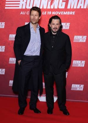 Edgar Wright and Glen Powell at the premiere of Running Man at the UGC Ciné Cité Bercy cinema in Paris on 3 November 2025 Denis Guignebourg Bestimage Premiere of Running Man at the UGC Ciné Cité Bercy cinema in Paris on 3 November 2025 Paris France  Copyright: xDenisxGuignebourgx xBestimagexDenisxGuignebourgx xBestimagex