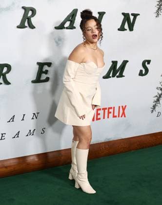 Premiere Of Netflix s Train Dreams HOLLYWOOD, LOS ANGELES, CALIFORNIA, USA - NOVEMBER 03: Canadian actress and singer Sarah Jeffery arrives at the Premiere Of Netflix s Train Dreams held at The Egyptian Theatre Hollywood on November 3, 2025 in Hollywood, Los Angeles, California, United States., Credit:Juan Pablo Rico Avalon United States, California, Hollywood, The Egyptian Theatre Hollywood Copyright: xJuanxPabloxRicox xAvalonx 1050186148