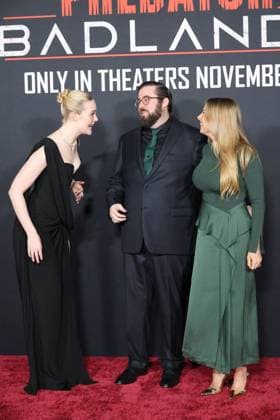 November 3, 2025, Los Angeles, California, USA: Elle Fanning, Ben Rosenblatt at the World Premiere of 20th Century Studios Predator: Badlands at the TCL Chinese Theatre IMAX Los Angeles USA - ZUMAg107 20251103_zep_g107_044 Copyright: xNinaxPrommerx