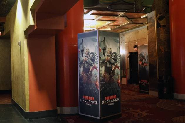 November 3, 2025, Los Angeles, California, USA: General Atmosphere at the World Premiere of 20th Century Studios Predator: Badlands at the TCL Chinese Theatre IMAX Los Angeles USA - ZUMAg107 20251103_zep_g107_062 Copyright: xNinaxPrommerx
