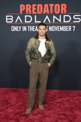 November 3, 2025, Los Angeles, California, USA: Ryan Guzman at the World Premiere of 20th Century Studios Predator: Badlands at the TCL Chinese Theatre IMAX Los Angeles USA - ZUMAg107 20251103_zep_g107_124 Copyright: xNinaxPrommerx