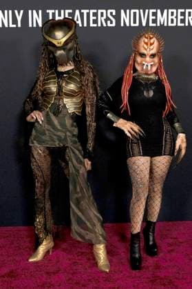 Cosplayer bei der Premiere des Kinofilms Predator: Badlands im TCL Chinese Theater. Los Angeles, 03.11.2025
