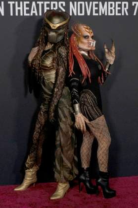 Cosplayer bei der Premiere des Kinofilms Predator: Badlands im TCL Chinese Theater. Los Angeles, 03.11.2025