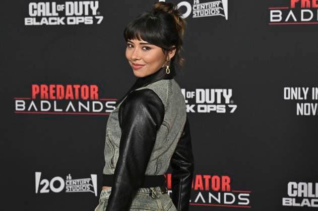 Xochitl Gomez bei der Premiere des Kinofilms Predator: Badlands im TCL Chinese Theater. Los Angeles, 03.11.2025