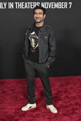 Kumail Nanjiani bei der Premiere des Kinofilms Predator: Badlands im TCL Chinese Theater. Los Angeles, 03.11.2025