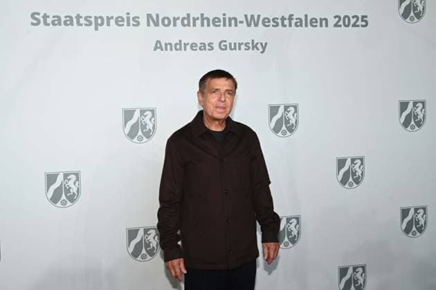 Andreas GURSKY, Fotograf, Verleihung des Staatspreises des Landes Nordrhein-Westfalen in Duesseldorf am 04.11.2025