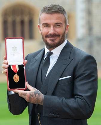 David Beckham is Knighted at Windsor Castle David Beckham is knighted by King Charles at Windsor Castle, Windsor, Berkshire, UK on the 4th November, 2025. Picture by Eddie Mulholland WPA-Pool Windsor Windsor Castle Berskshire United Kingdom 