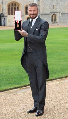 David Beckham is Knighted at Windsor Castle David Beckham is knighted by King Charles at Windsor Castle, Windsor, Berkshire, UK on the 4th November, 2025. Picture by Eddie Mulholland WPA-Pool Windsor Windsor Castle Berskshire United Kingdom 