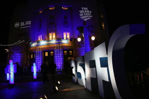 November 4, 2025, Cottbus, Brandenburg, Germany: An exterior view of the Staatstheater Cottbus ahead of the opening ceremony of the 35th FilmFestival Cottbus (FFC), one of the leading events dedicated to Eastern European cinema. The 2025 edition runs from November 4 to 9, presenting around 140 films from more than 40 countries. Held in Cottbus, a bilingual German-Sorbian city near the Polish border, the festival brings together filmmakers, industry representatives, and audiences to celebrate cultural diversity and promote Central and Eastern European cinema. Cottbus Germany - ZUMAf146 20251104_zip_f146_004 Copyright: xRouzbehxFouladix