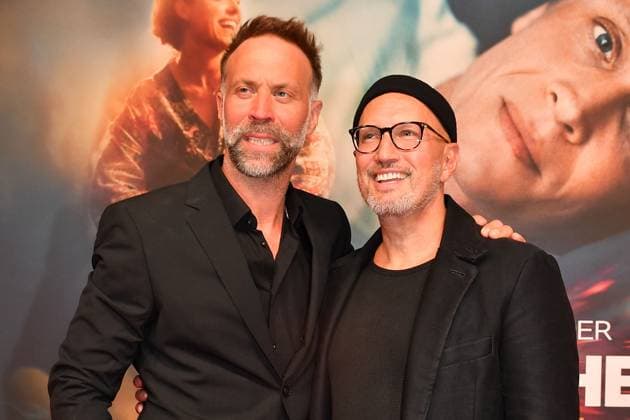 Regisseur Erik Schmitt und Benno Fuermann bei der Das Leben der Wuensche Film Premiere am 4.11.2025 im Mathaeser Filmpalast in Muenchen Matthias Schweighoefers -Das Leben der Wuensche- Filmpremiere in Muenchen