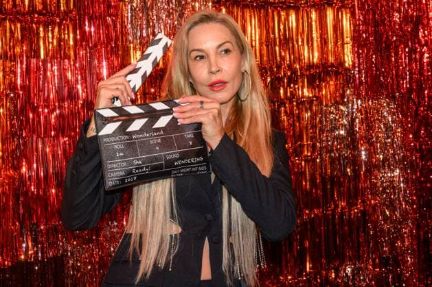 GER, Berlin, im Bild v.l.: Michelle Monballijn, bei der Premiere der neuen Reality-Show Die Abrechnung Der Promi-Showdown im Festsaal Kreuzberg, 04.11.2025 Copyright: HMBxMedia UwexKoch