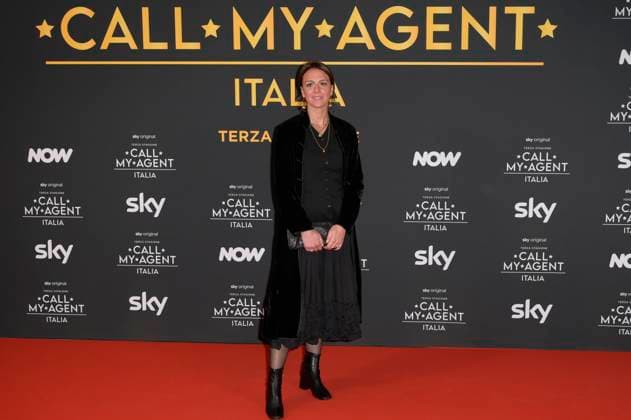 Call my agent Italia terza stagione red carpet in Rome - 04 Nov 2025 Camilla Buizza attends the red carpet of Sky tv program Call my agent Italia terza stagione. Rome Italy Copyright: xMarioxCartellix xSOPAxImagesx _DSC2769