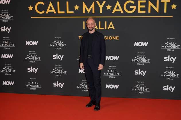 Call my agent Italia terza stagione red carpet in Rome - 04 Nov 2025 Federico Baccomo attends the red carpet of Sky tv program Call my agent Italia terza stagione. Rome Italy Copyright: xMarioxCartellix xSOPAxImagesx _DSC2894