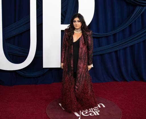 Maneet Ahuja arrives on the red carpet for the Glamour Women of the Year Awards on Tuesday, November 4, 2025 at The Plaza Hotel in New York City.  NYP20251104540 SERENAxXUxNING