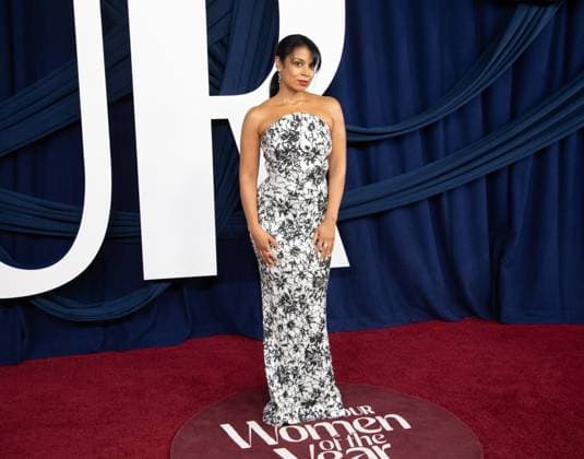 Susan Kelechi Watson arrives on the red carpet for the Glamour Women of the Year Awards on Tuesday, November 4, 2025 at The Plaza Hotel in New York City.  NYP20251104599 SERENAxXUxNING