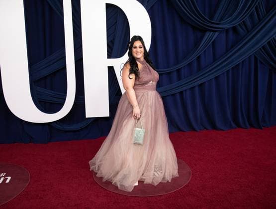 Lina Polimeni arrives on the red carpet for the Glamour Women of the Year Awards on Tuesday, November 4, 2025 at The Plaza Hotel in New York City.  NYP20251104506 SERENAxXUxNING