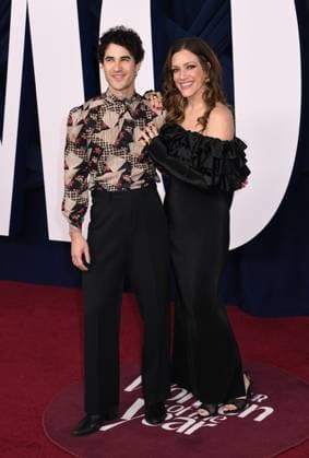 NEW YORK, NY - NOVEMBER 4: Darren Criss and Mia Swier at the 2025 Glamour Women Of The Year Awards at The Plaza Hotel in New York City on November 4, 2025. Copyright: xMediaPunchx