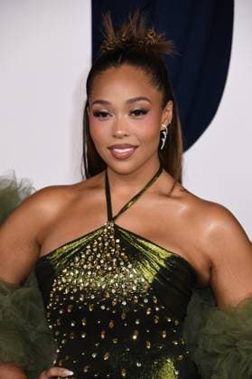 NEW YORK, NY - NOVEMBER 4: Jordyn Woods at the 2025 Glamour Women Of The Year Awards at The Plaza Hotel in New York City on November 4, 2025. Copyright: xMediaPunchx
