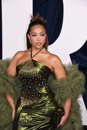 NEW YORK, NY - NOVEMBER 4: Jordyn Woods at the 2025 Glamour Women Of The Year Awards at The Plaza Hotel in New York City on November 4, 2025. Copyright: xMediaPunchx