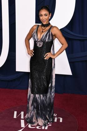 NEW YORK, NY - NOVEMBER 4: Tayshia Adams at the 2025 Glamour Women Of The Year Awards at The Plaza Hotel in New York City on November 4, 2025. Copyright: xMediaPunchx