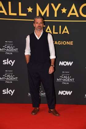 Rome, Italy: Rome, Cinema The Space Moderno Premiere of the Sky Series Call My Agent - Italy , In the photo: Luca Argentero Rome Italy  - ZUMAp169 20251104_zea_p169_1482 Copyright: xVincenzoxLandix