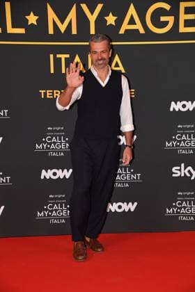 Rome, Italy: Rome, Cinema The Space Moderno Premiere of the Sky Series Call My Agent - Italy , In the photo: Luca Argentero Rome Italy  - ZUMAp169 20251104_zea_p169_1485 Copyright: xVincenzoxLandix