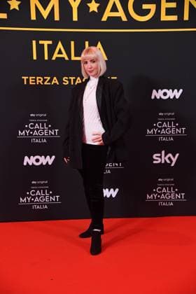 Rome, Italy: Rome, Cinema The Space Moderno Premiere of the Sky Series Call My Agent - Italy , In the photo: Violetta Rocks Rome Italy  - ZUMAp169 20251104_zea_p169_1498 Copyright: xVincenzoxLandix