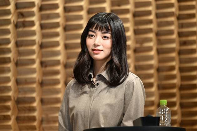 Elaiza Ikeda, November 4, 2025 - Elaiza Ikeda speak after winning TIFF Ethical Film Award for the film White Hous during the 38th Tokyo International Film Festival. award ceremony, in Tokyo, Japan on November 04, 2025.  aflo_309369570