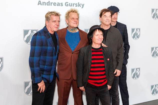 Die Toten Hosen bei der Verleihung des Staatspreises des Landes Nordrhein-Westfalen 2025 an Fotograf Andreas Gursky im K21. Düsseldorf, 04.11.2025