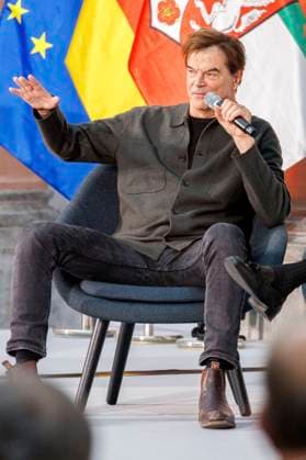 Campino bei der Verleihung des Staatspreises des Landes Nordrhein-Westfalen 2025 an Fotograf Andreas Gursky im K21. Düsseldorf, 04.11.2025