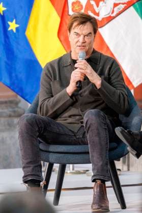 Campino bei der Verleihung des Staatspreises des Landes Nordrhein-Westfalen 2025 an Fotograf Andreas Gursky im K21. Düsseldorf, 04.11.2025