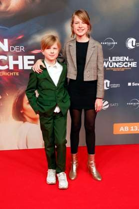 Anton Landau und Luise Landau bei der Premiere des Kinofims Das Leben der Wünsche im Mathäser Filmpalast. München, 04.11.2025