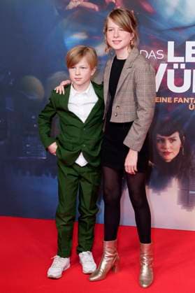 Anton Landau und Luise Landau bei der Premiere des Kinofims Das Leben der Wünsche im Mathäser Filmpalast. München, 04.11.2025