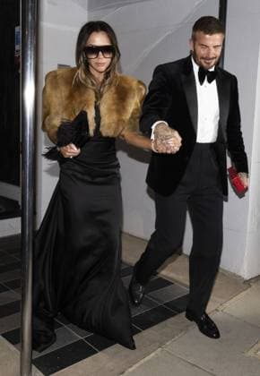 David Beckham knighthood 05 11 2025 Sir David Beckham celebrates his Knighthood with wife Victoria, family and friends at his pal Gordon Ramsay’s restaurant in Chelsea.  Copyright: xDarrenxFletcherx NINTCHDBPICT001036191522