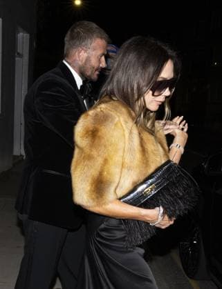 David Beckham knighthood 05 11 2025 Sir David Beckham celebrates his Knighthood with wife Victoria, family and friends at his pal Gordon Ramsay’s restaurant in Chelsea.  Copyright: xDarrenxFletcherx NINTCHDBPICT001036191568