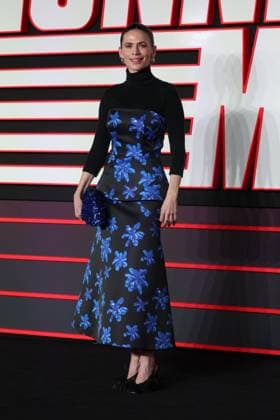 . 05 11 2025. London, United Kingdom. Hayley Atwell arriving at The Running Man premiere in London.  xStephenxLockx xi-Imagesx IIM-26351-0013