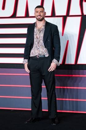 UK Premiere of The Running Man on Wednesday 5 November 2025 Jake Quickenden seen at the UK Premiere of The Running Man on Wednesday 5 November 2025 at ODEON LUXE Leicester Square, London. ., Credit:Julie Edwards Avalon  Copyright: xJuliexEdwardsx xAvalonx 1050567192