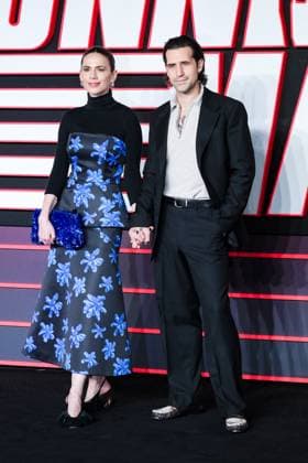 UK Premiere of The Running Man on Wednesday 5 November 2025 Hayley Atwell and Ned Wolfgang Kelly seen at the UK Premiere of The Running Man on Wednesday 5 November 2025 at ODEON LUXE Leicester Square, London. ., Credit:Julie Edwards Avalon  Copyright: xJuliexEdwardsx xAvalonx 1050567347