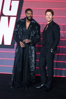 UK Premiere of The Running Man on Wednesday 5 November 2025 Glen Powell and Colman Domingo seen at the UK Premiere of The Running Man on Wednesday 5 November 2025 at ODEON LUXE Leicester Square, London. ., Credit:Julie Edwards Avalon  Copyright: xJuliexEdwardsx xAvalonx 1050567393