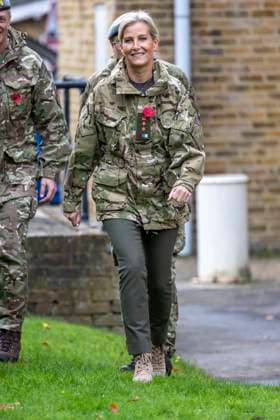 . 05 11 2025. Sandhurst, United Kingdom. Sophie, Duchess of Edinburgh, during a visit at the Royal Military Academy Sandhurst, United Kingdom.  xi-Imagesx IIM-26358-0003