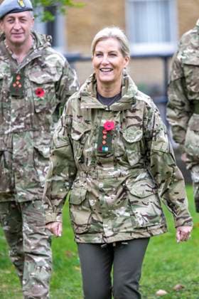 . 05 11 2025. Sandhurst, United Kingdom. Sophie, Duchess of Edinburgh, during a visit at the Royal Military Academy Sandhurst, United Kingdom.  xi-Imagesx IIM-26358-0005