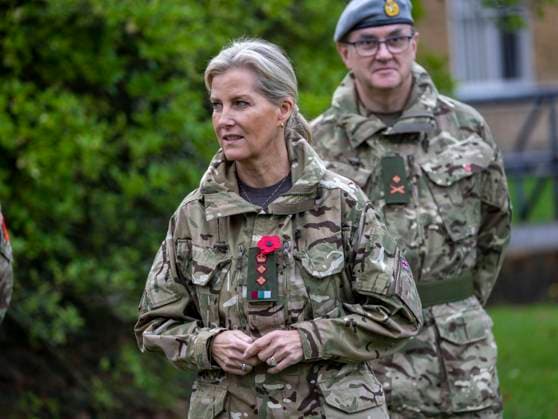 . 05 11 2025. Sandhurst, United Kingdom. Sophie, Duchess of Edinburgh, during a visit at the Royal Military Academy Sandhurst, United Kingdom.  xi-Imagesx IIM-26358-0009