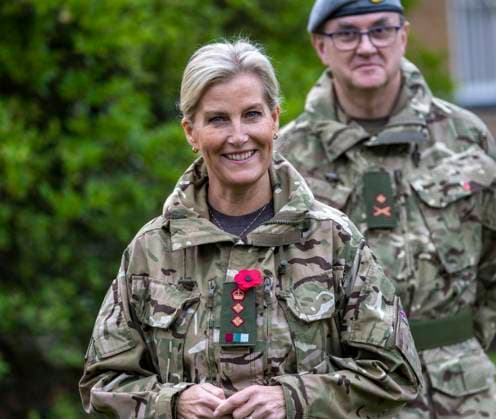 . 05 11 2025. Sandhurst, United Kingdom. Sophie, Duchess of Edinburgh, during a visit at the Royal Military Academy Sandhurst, United Kingdom.  xi-Imagesx IIM-26358-0010