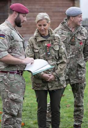 . 05 11 2025. Sandhurst, United Kingdom. Sophie, Duchess of Edinburgh, during a visit at the Royal Military Academy Sandhurst, United Kingdom.  xi-Imagesx IIM-26358-0015