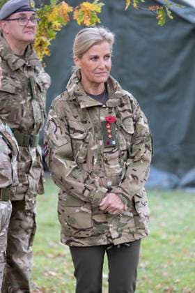 . 05 11 2025. Sandhurst, United Kingdom. Sophie, Duchess of Edinburgh, during a visit at the Royal Military Academy Sandhurst, United Kingdom.  xi-Imagesx IIM-26358-0019