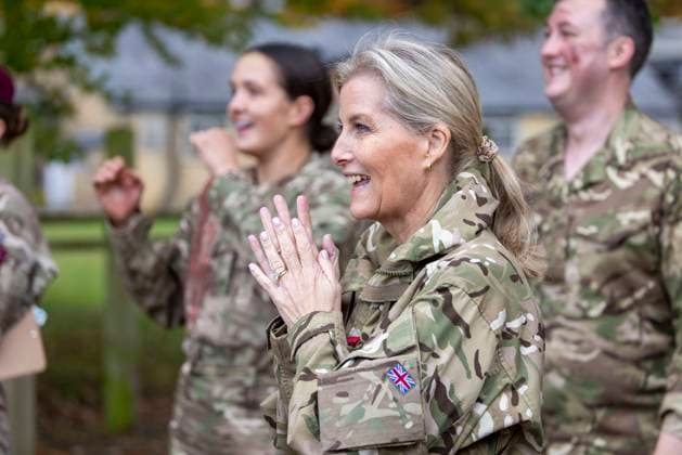 . 05 11 2025. Sandhurst, United Kingdom. Sophie, Duchess of Edinburgh, during a visit at the Royal Military Academy Sandhurst, United Kingdom.  xi-Imagesx IIM-26358-0034