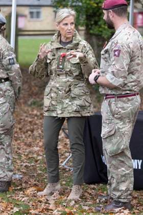 . 05 11 2025. Sandhurst, United Kingdom. Sophie, Duchess of Edinburgh, during a visit at the Royal Military Academy Sandhurst, United Kingdom.  xi-Imagesx IIM-26358-0027